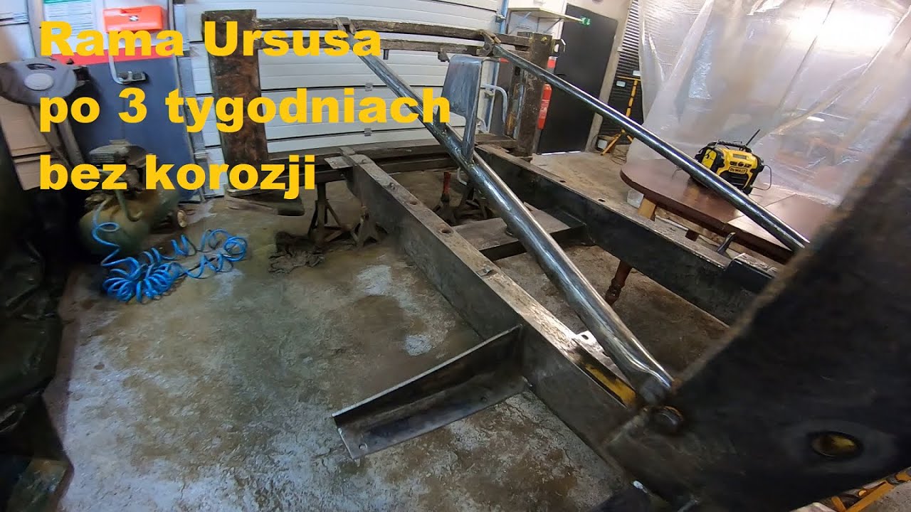 Vlog#99/Koparko-ładowarka Ostr&oacute;wek K-162 1984/Rama Ostr&oacute;wka po 3 tygodniach/Ręka nadal w gipsie/S4E2