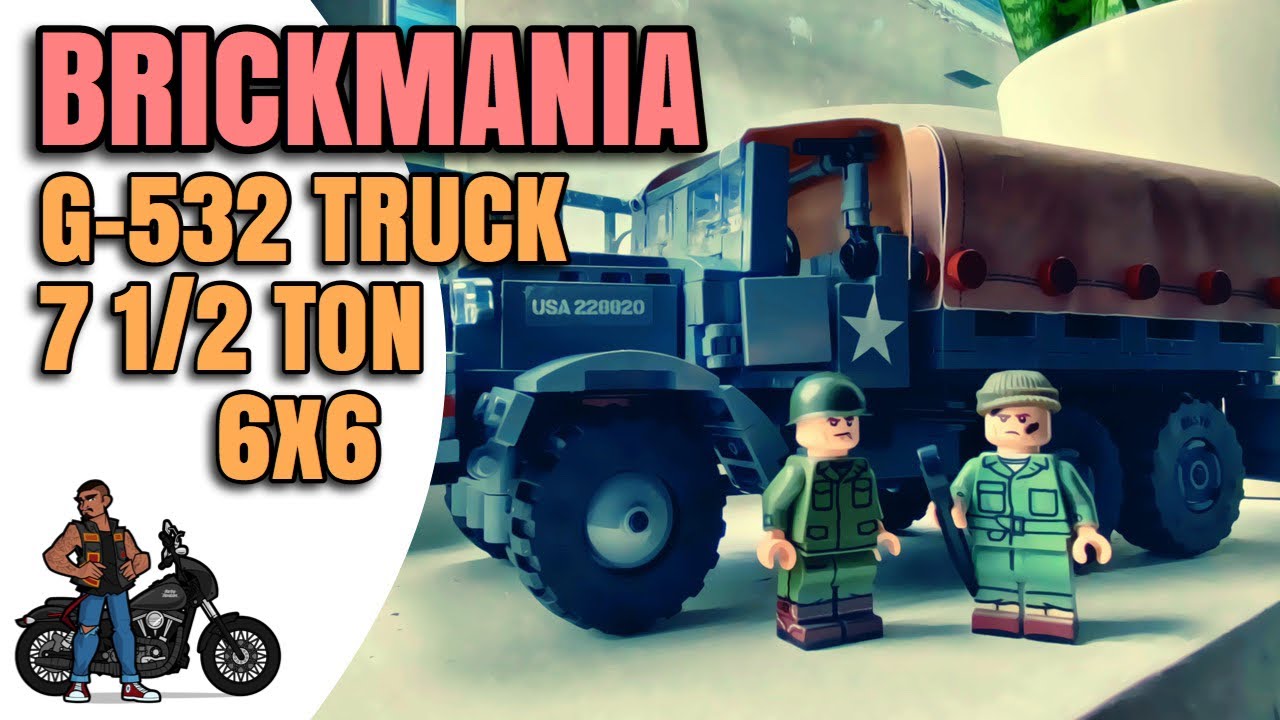 Brickmania G-532 Truck 7 1/2 6x6
