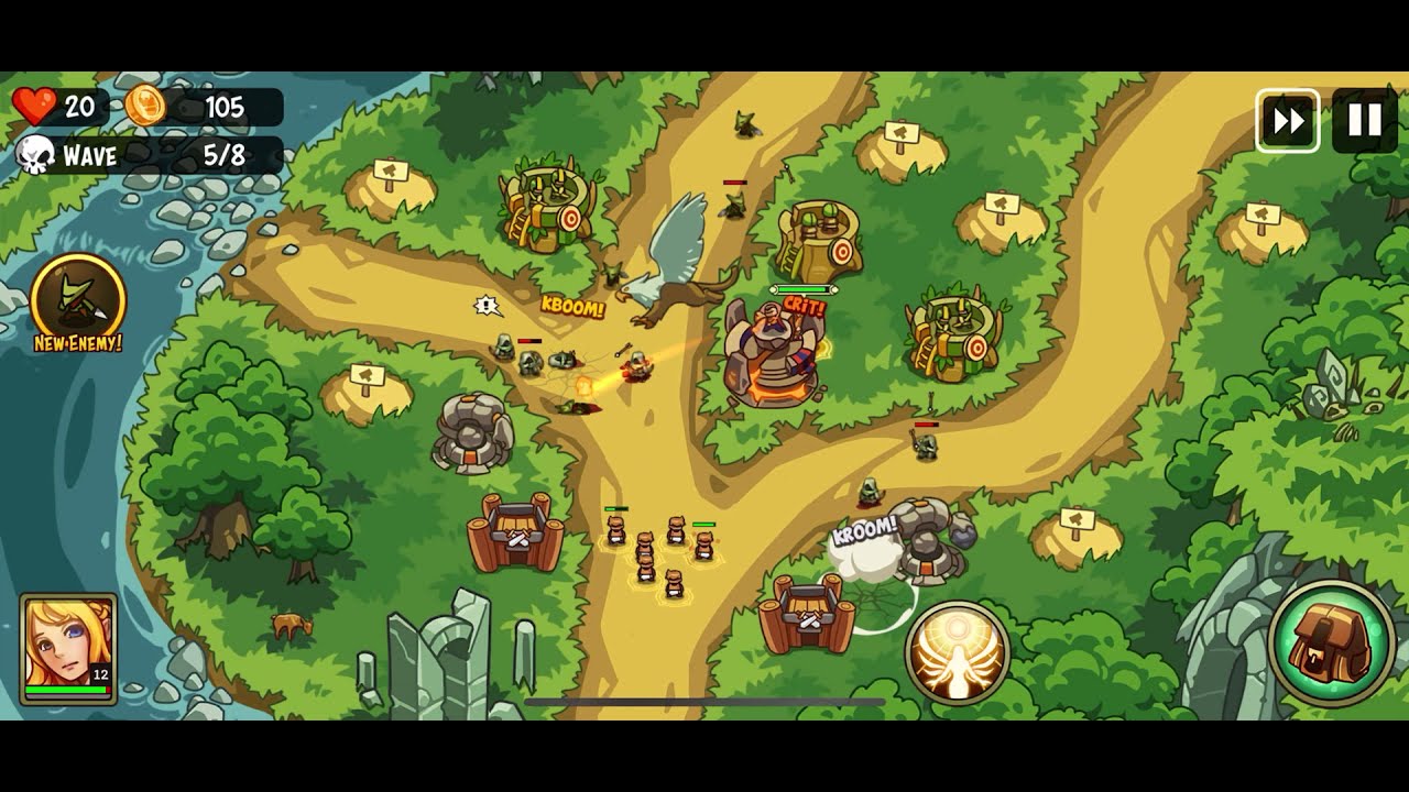 Empire Warriors TD - Heroes Trial Day 1