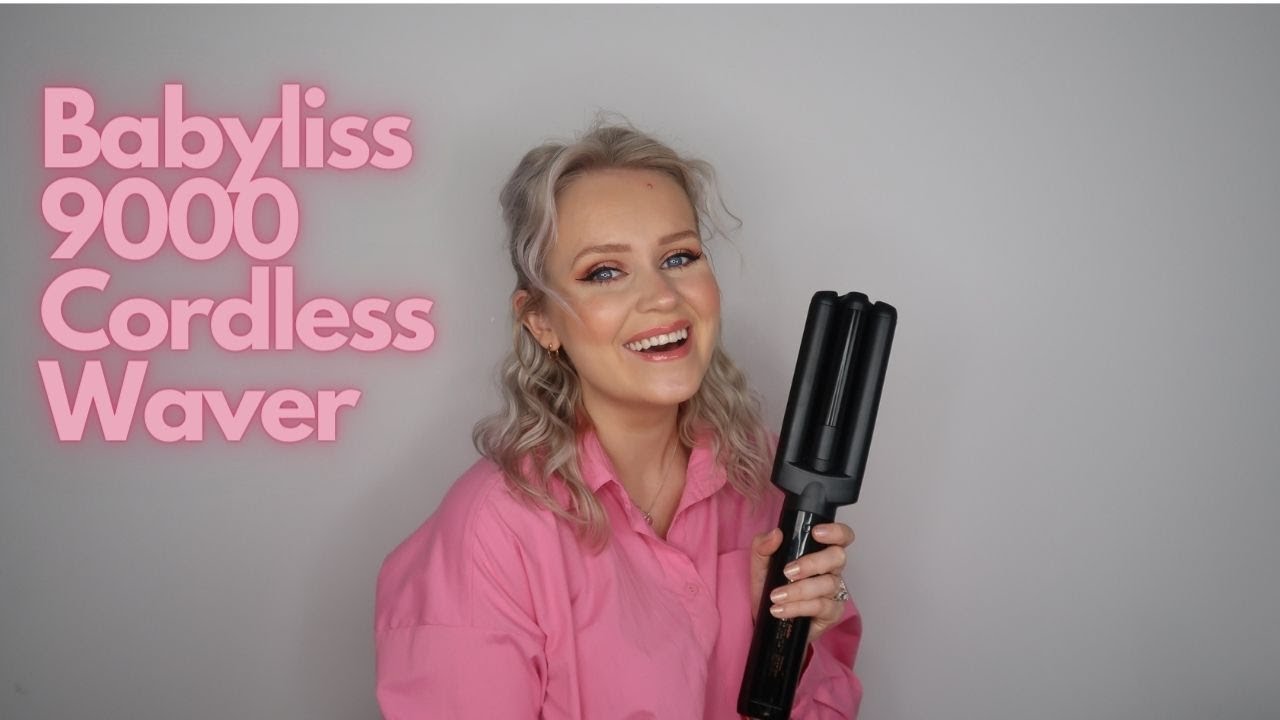 Testar ett nytt trådlöst värmeverktyg - Babyliss 9000 cordless waver