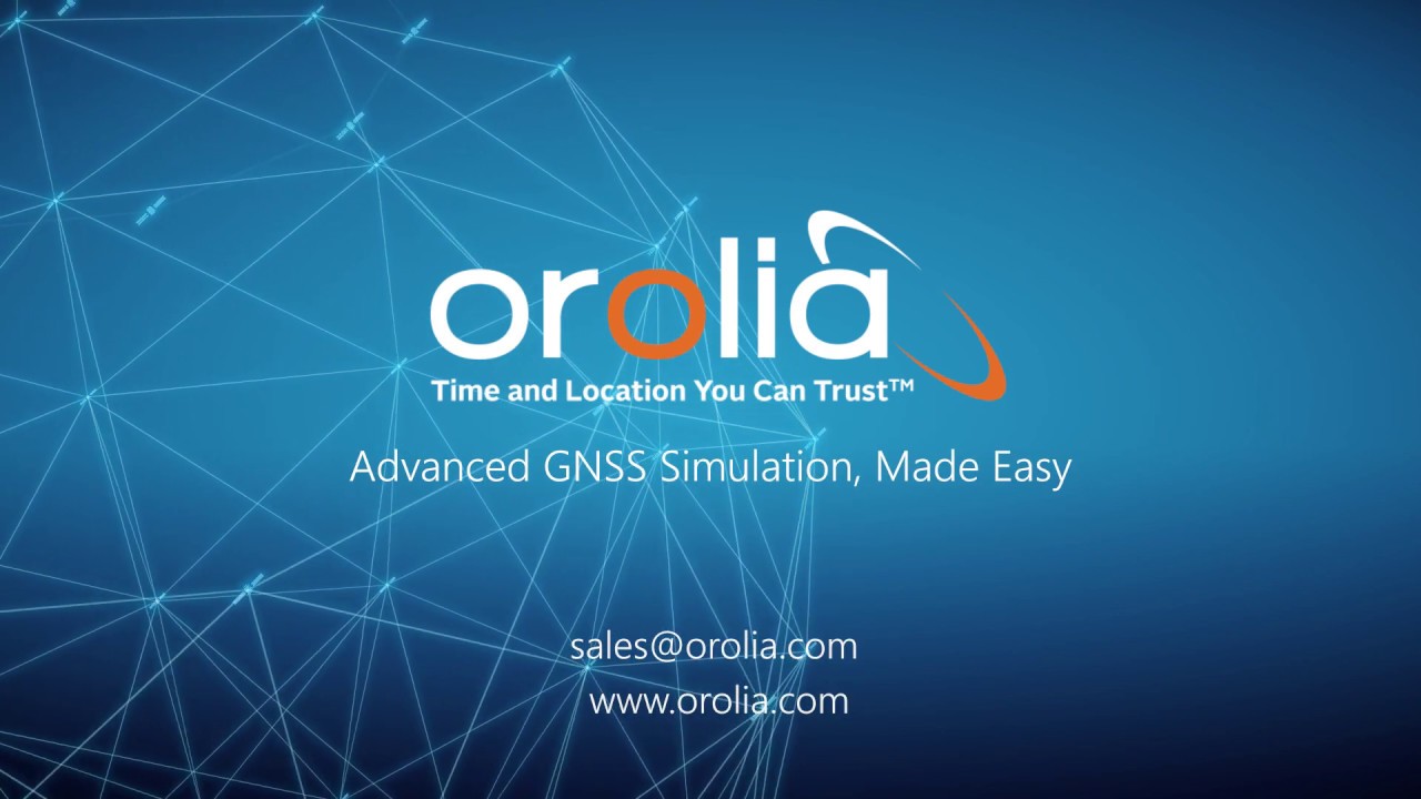 Orolia GNSS Testing & Simulation Solutions