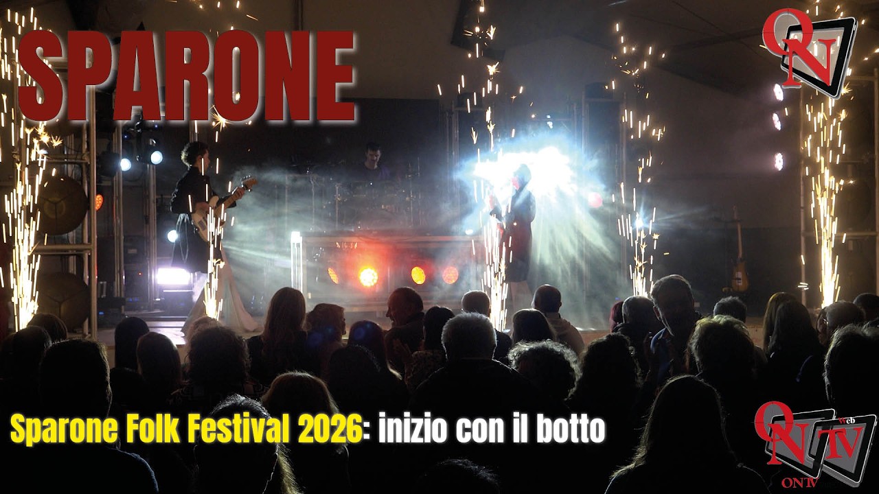SPARONE - Sparone Folk Festival: inizio con il botto