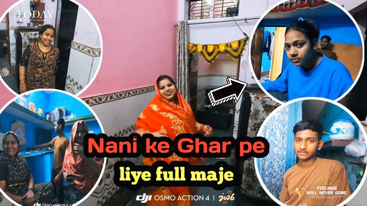 Hum gay Nani ke Ghar pe liye full maje ||@sanjayshrivastavvlogs 