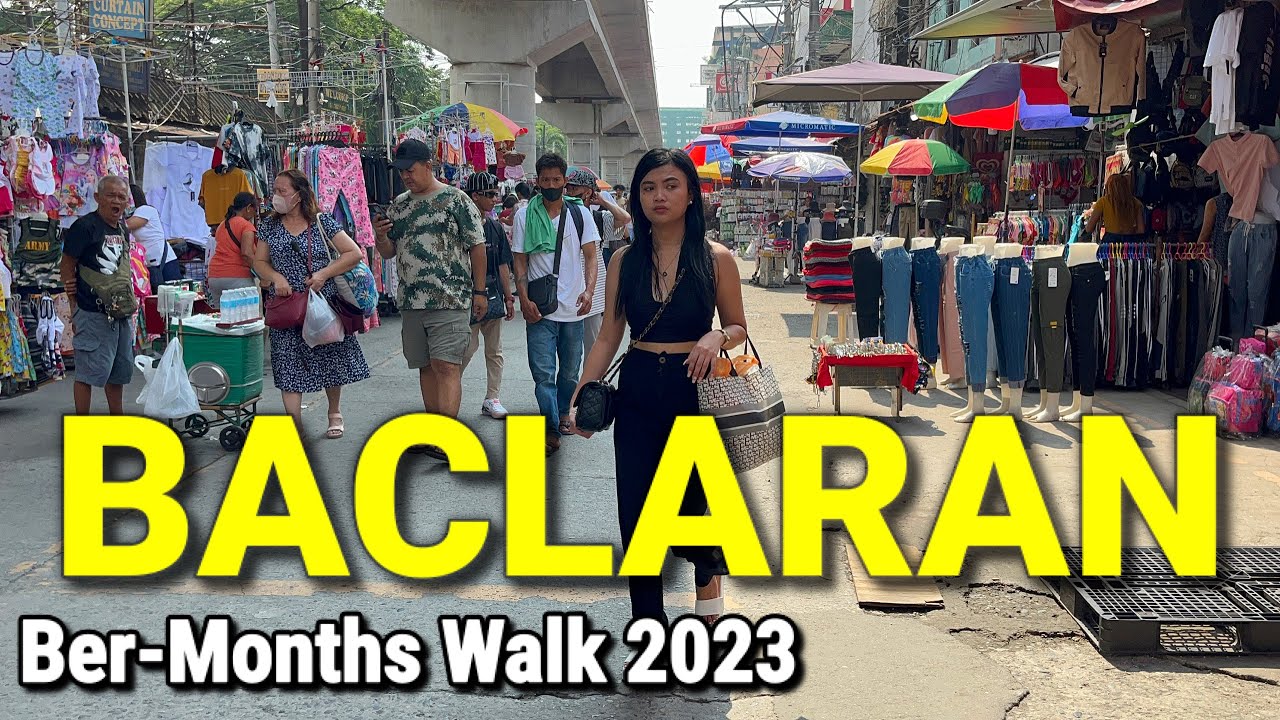 BACLARAN Walking Tour - Amazing Outdoor Market for Bargain Shopping in Metro Manila