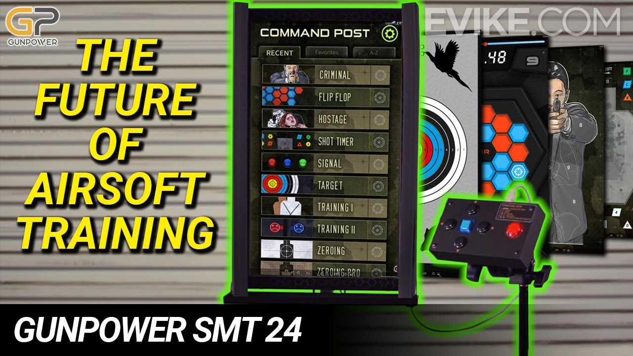 The Future of Airsoft Training - GUNPOWER SMT 24 Digital Target System
