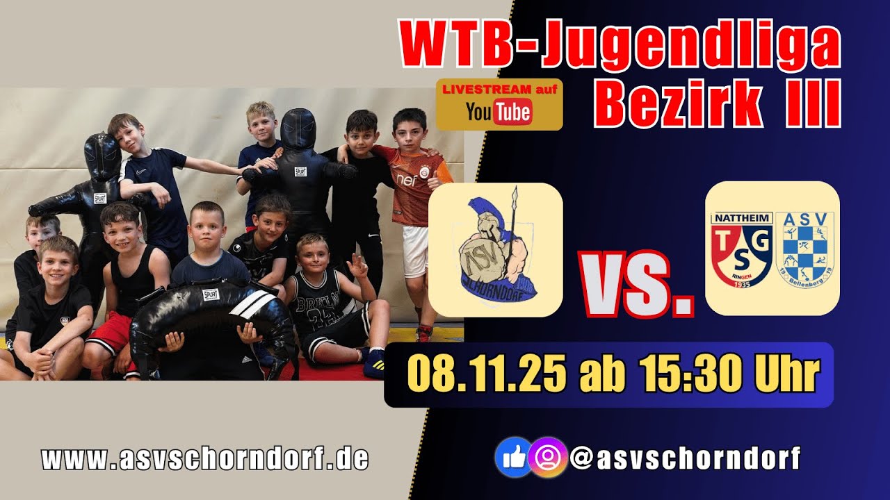 2025-11-08 / WRV-Jugendliga Bez. III / ASV Schorndorf J vs. KG Nattheim / Bellenberg J