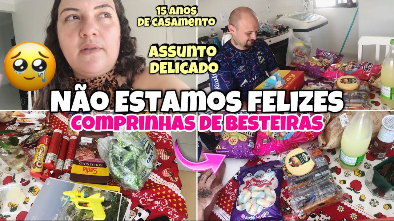 COMPRAS DE REPOSIÇÃO + ASSUNTO DELICADO,ESTAMOS TRISTES 😟