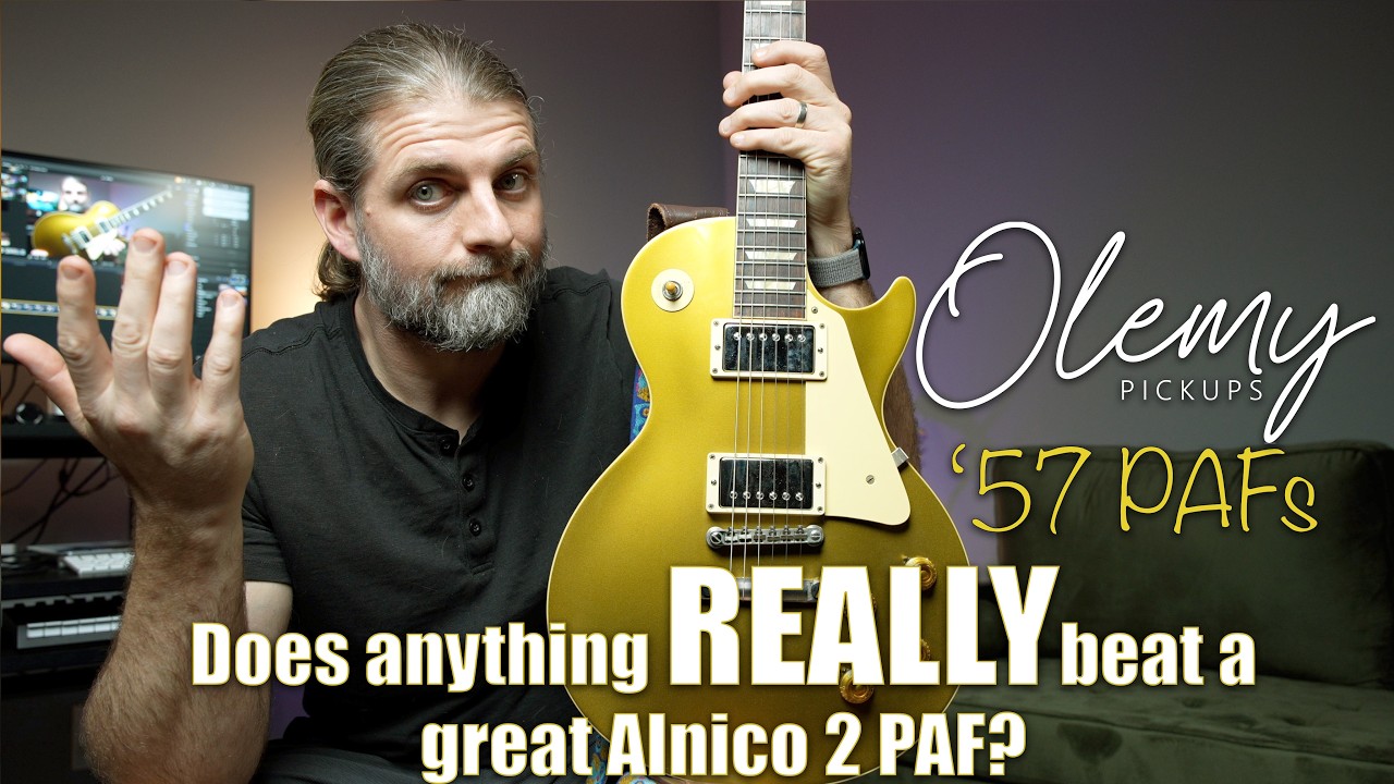 I tend to prefer them... - Olemy Pickups '57 PAFs with 1957 Gibson Les Paul Custom Shop Reissue (R7)