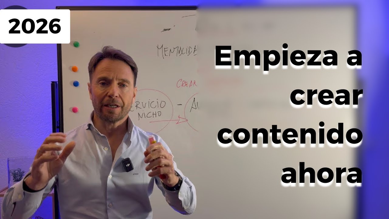 Empieza a crear contenido en 2026 de manera simple.