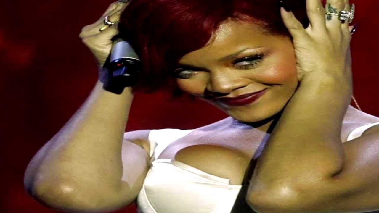 Rihanna Ft Chris Brown Birthday Cake Live Brit Awards 2012 We Found Love Turn Up The Music Video