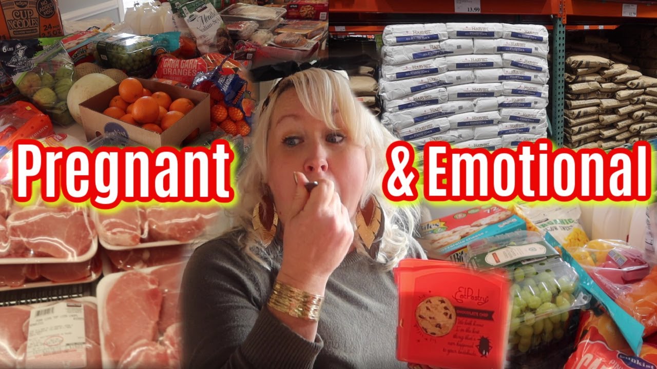 PREGNANT MOM of NINE MASSIVE $1,200 LARGE FAMILY HAUL for ONCE-A-MONTH GROCERY SHOPPING!