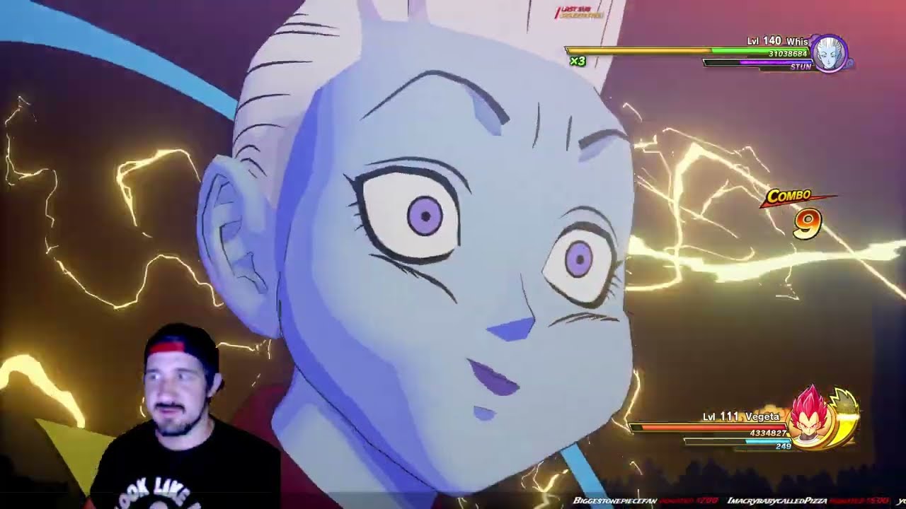 Тренировка с Висом. Ниндзя играет в Dragon Ball Z Kakarot DLC 2, часть 2.