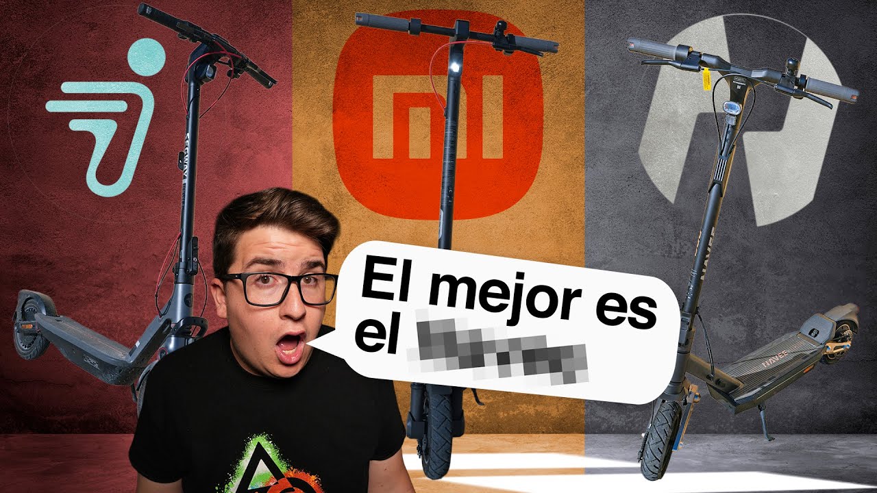 El MEJOR PATINETE de 2025 👑 COMPARATIVA Ninebot F3 PRO vs Xiaomi 5 PRO vs Navee ST3 PRO