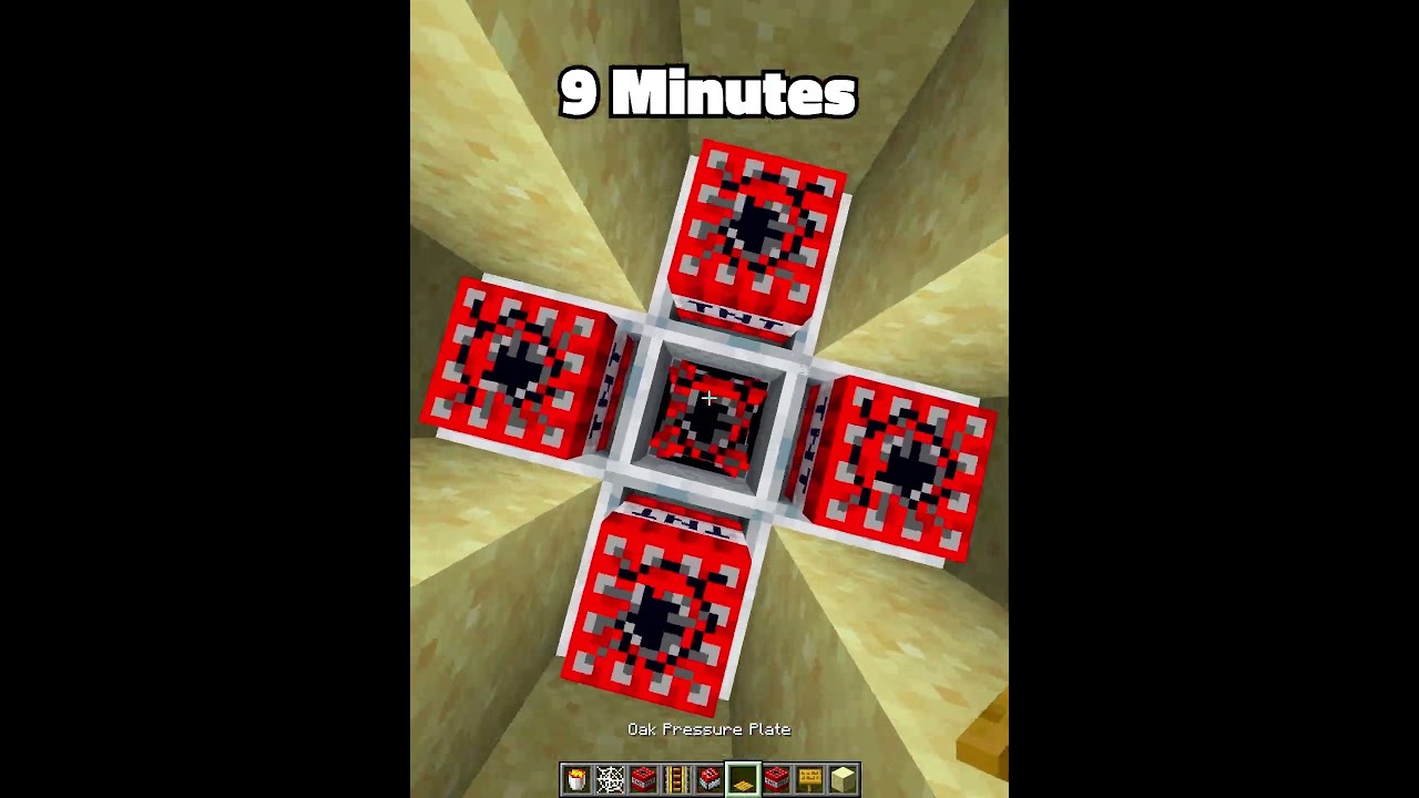 Minecraft TRAP at Different Times...🤯 (Stereo Hearts) #minecraft #shorts