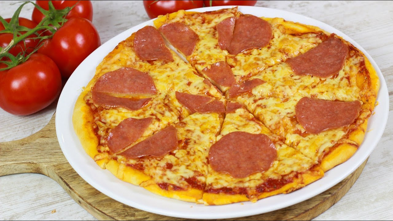 Blitz Pizza - Pizza ohne Hefe I Blitzrezept