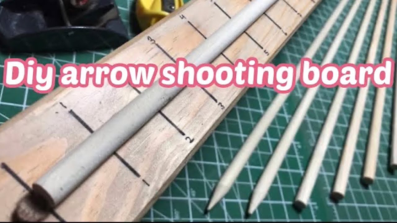 Dowel Rod Arrow Jig DIY/ longbows