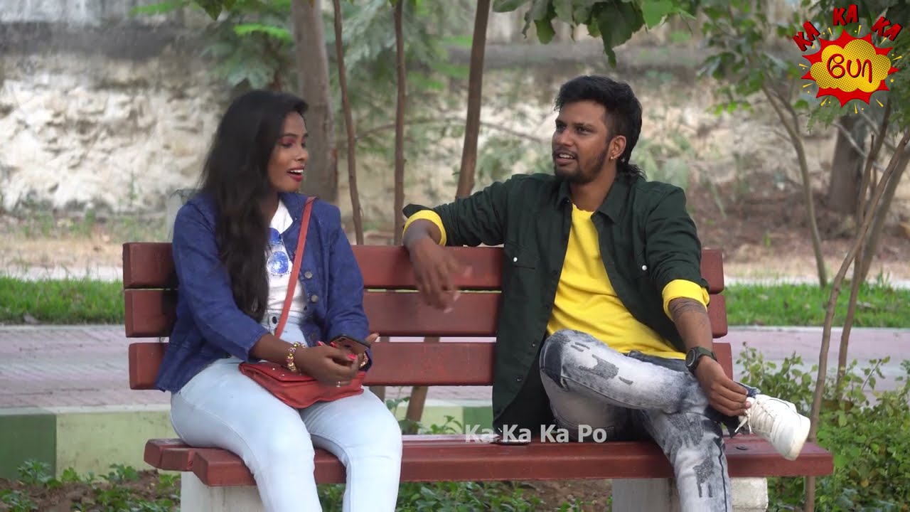 Flirting Prank a Girl in Park | VJ Prem |  Ka Ka Ka Po|