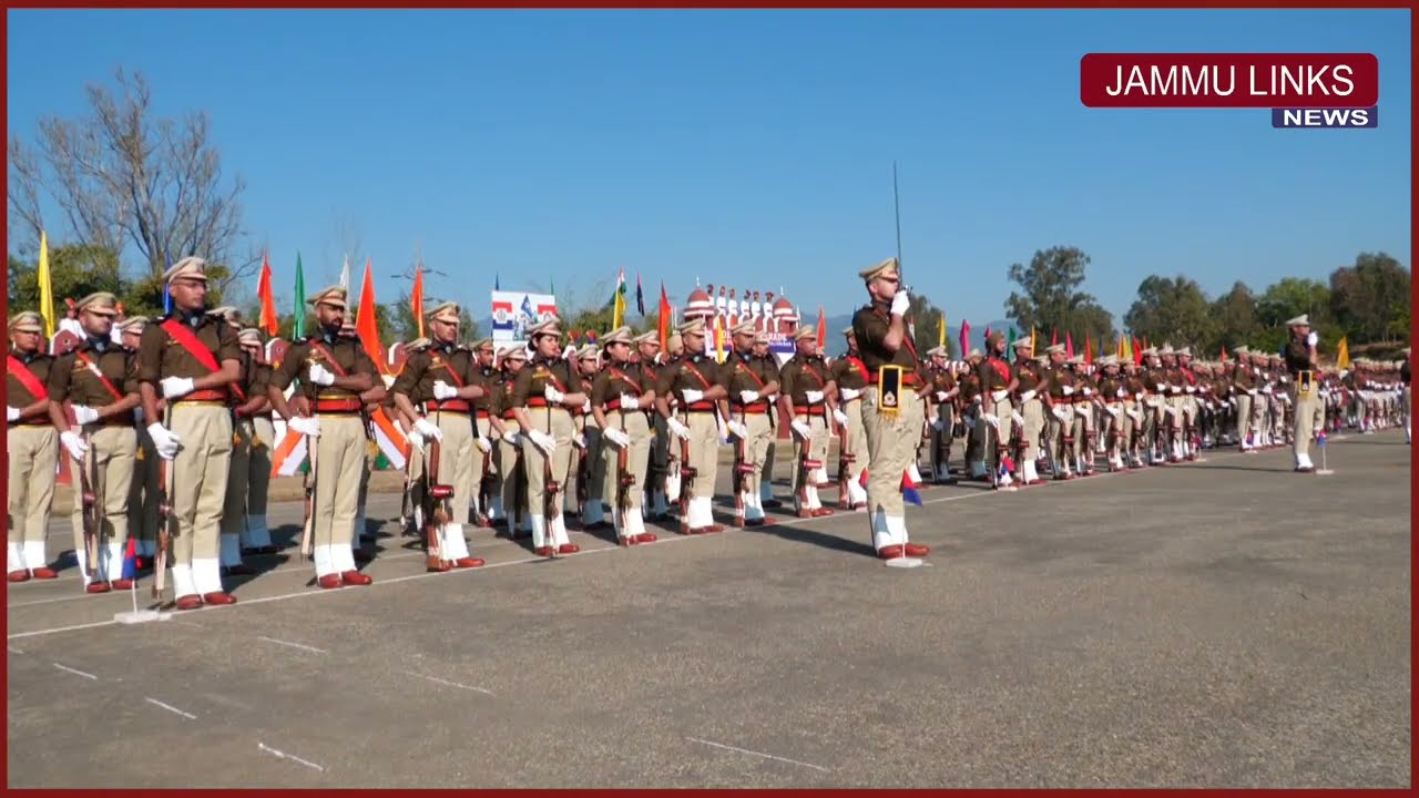 Probationary Police Officers administered oath at SKPA in Udhampur