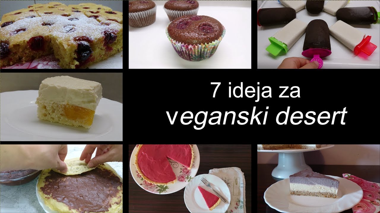 MamaVeganka: 7 ideja za desert