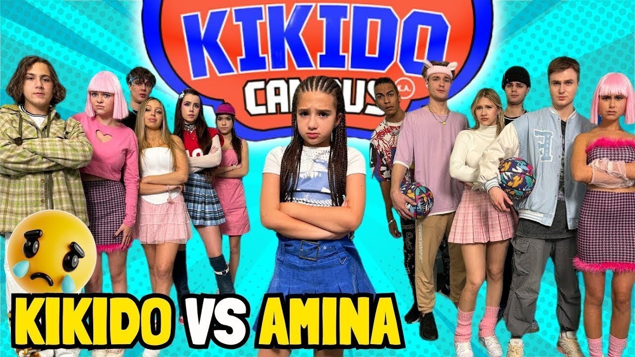 TOȚI Adolescenții DIN campus ÎMPOTRIVA Amina 😱Aventuri în Campus | KiKiDo Campus Romanian