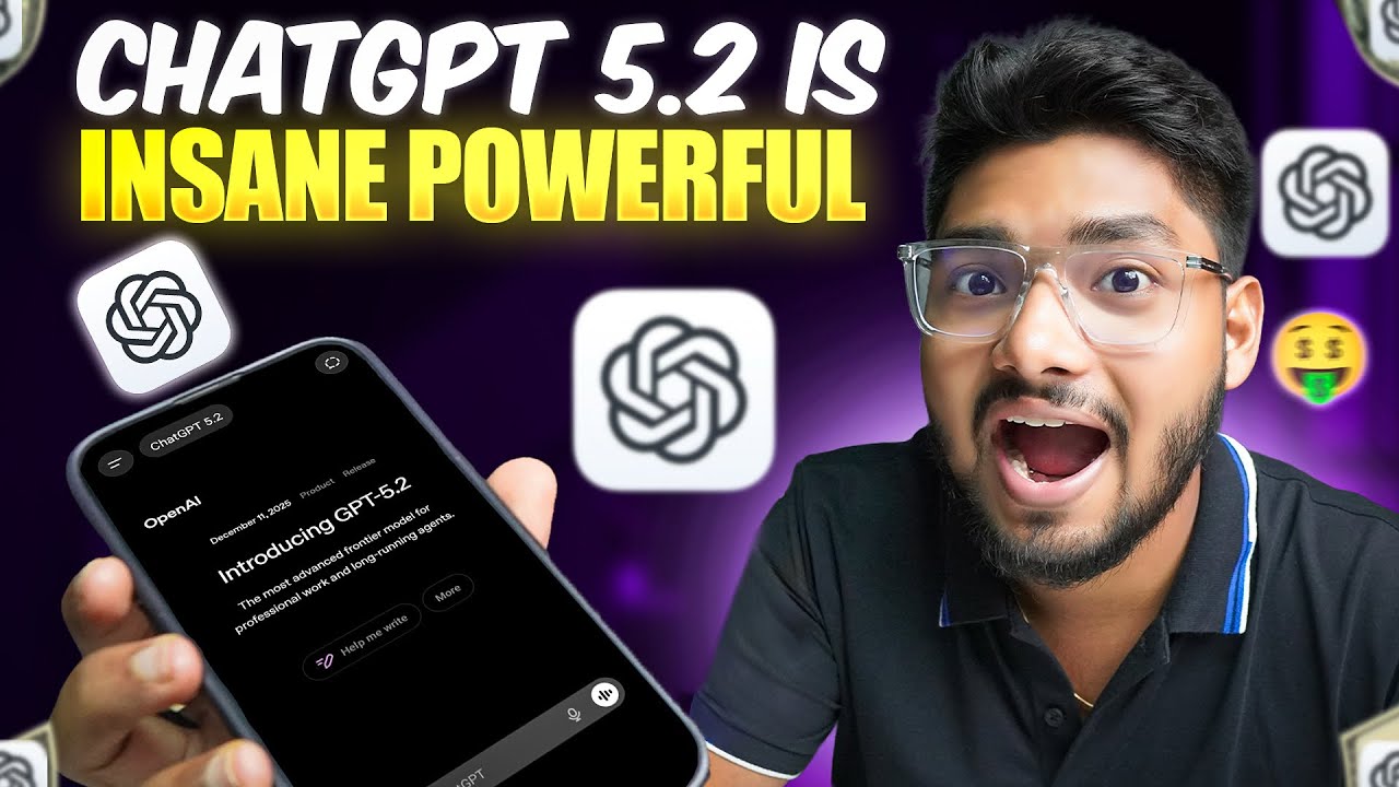 ChatGPT 5.2Pro is The Most Powerful & FASTEST Agent for FREE