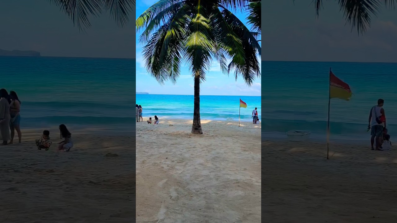 Boracay beach walks are the best! 🇵🇭🏝️🌊#passportready #boracayisland #travel #beach
