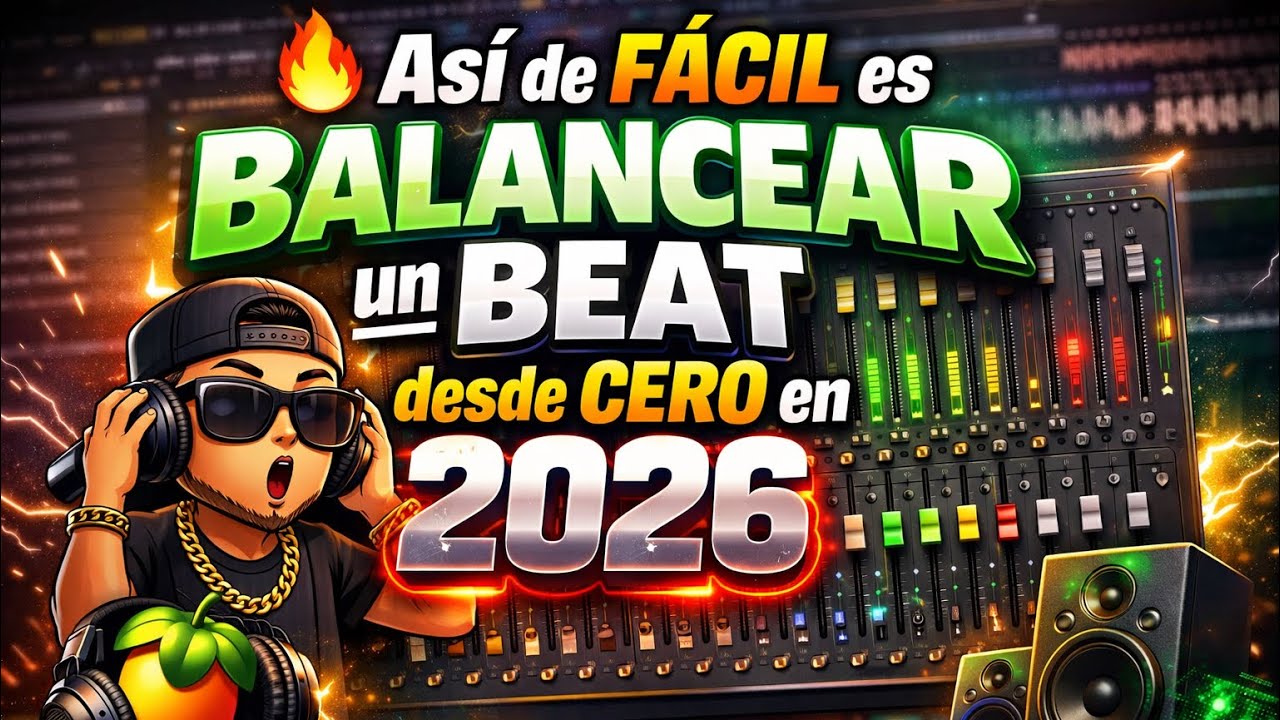 🔥 Así de FÁCIL es BALANCEAR un BEAT desde CERO en 2026