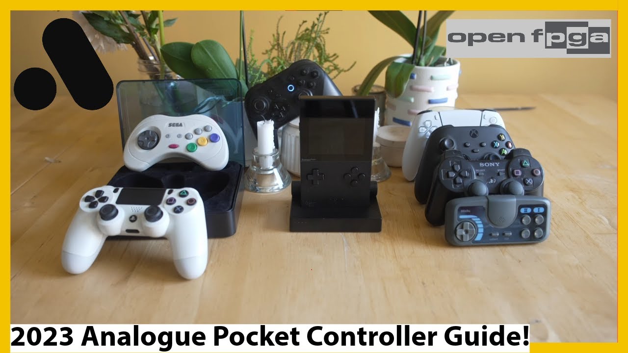 Analogue Pocket 2023 Controller Setup Guide! Best Controllers to Use, What Works and How to pair It!