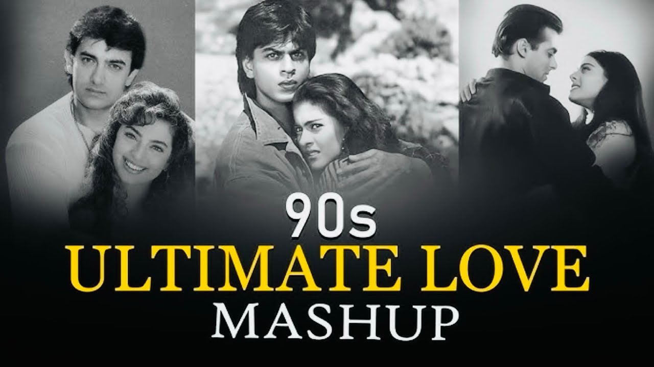 90s Bollywood Mashup Nonstop 🎶 Old Hindi Love Songs Medley | Ultimate Nostalgia Mix #songflix