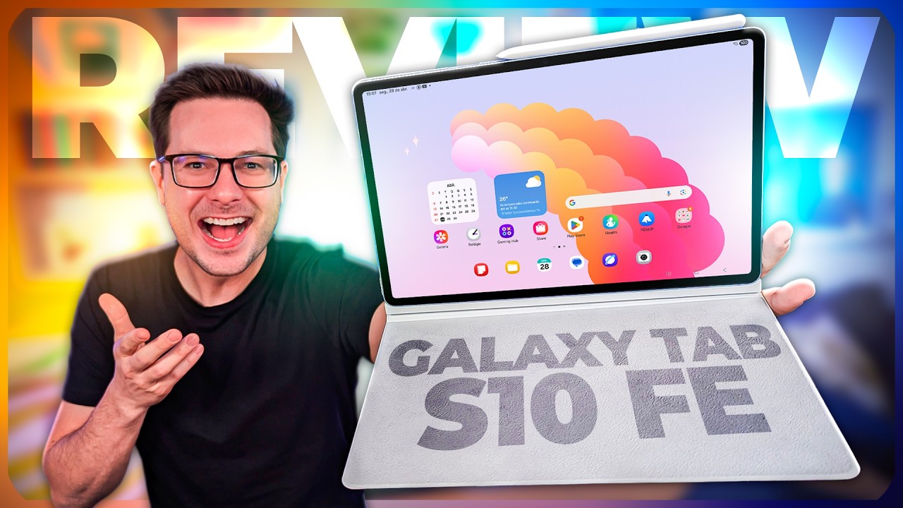 💥 GALAXY Tab S10 FE CHEGOU! POTÊNCIA e CUSTO-BENEFÍCIO que SURPREENDEM! 🔥