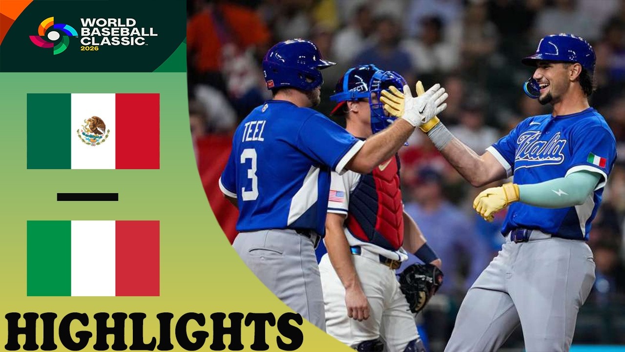 Mexico vs Italy Highlights | World Baseball Classic 2026