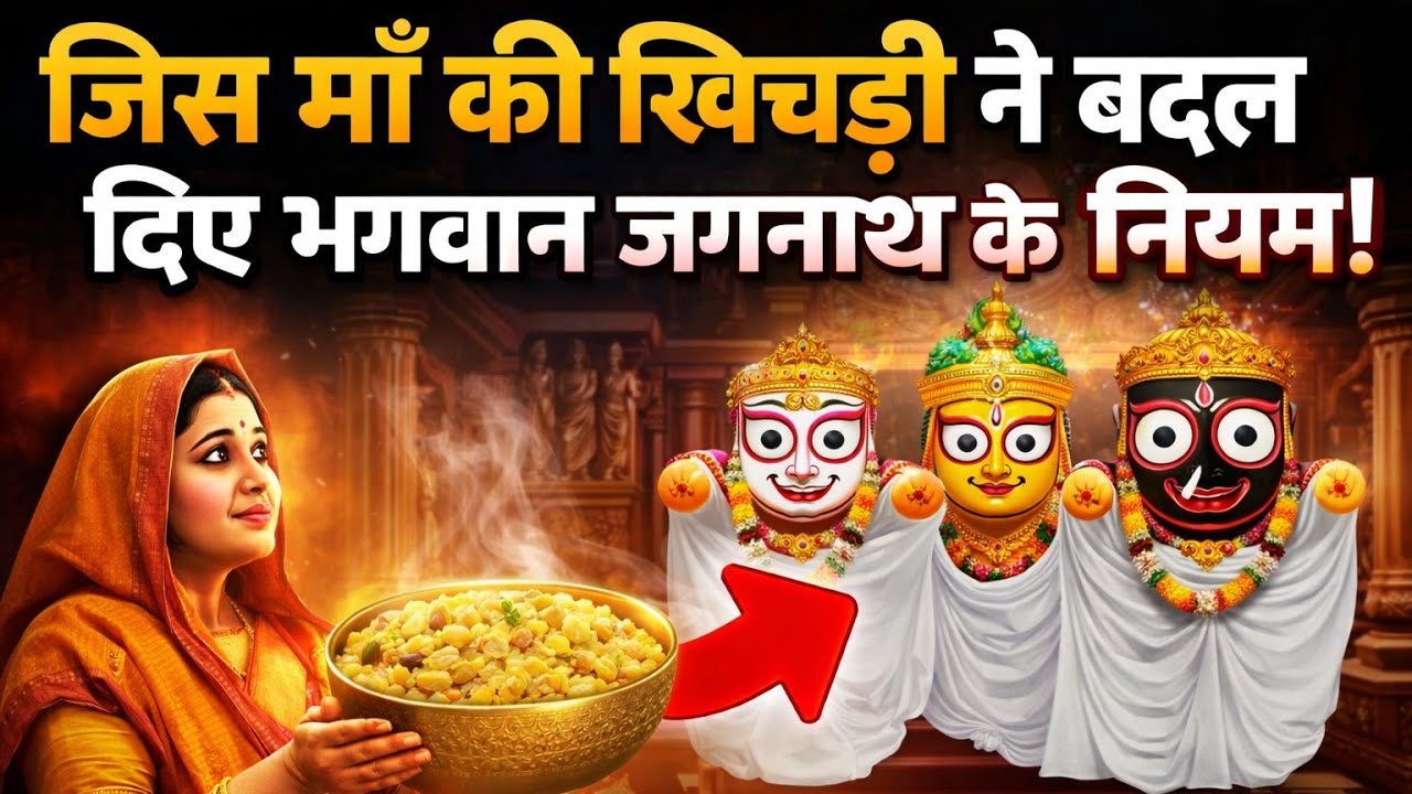 क्या भगवान भी भूखे रहते हैं? 😲 | कर्माबाई की कथा