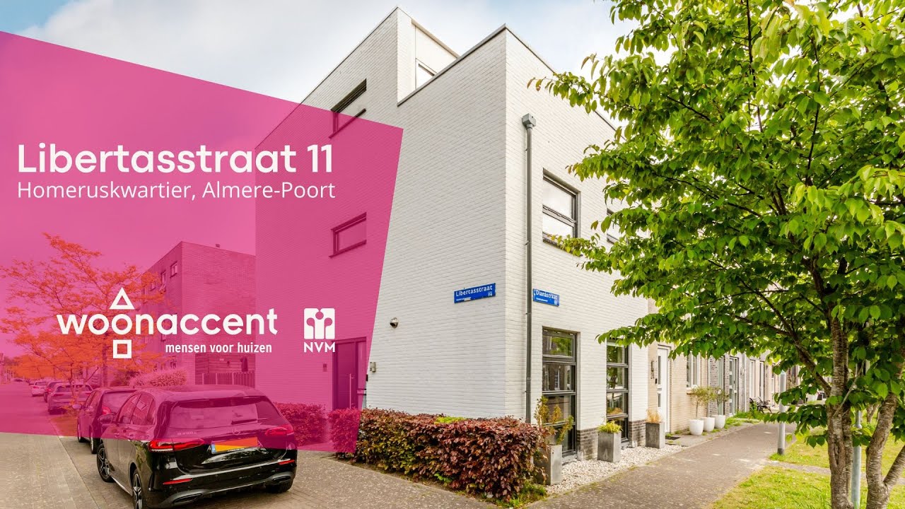 Libertasstraat 11 / Hoekwoning / Woonaccent Makelaars Almere