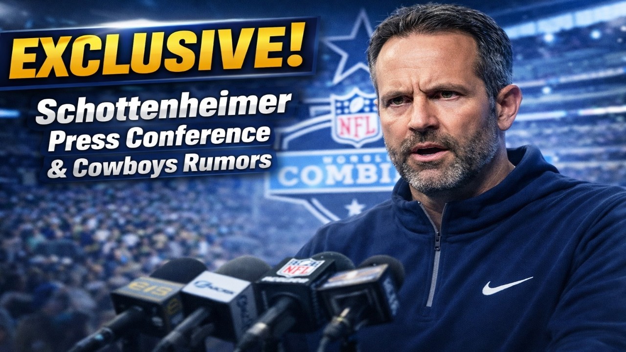 🚨 EXCLUSIVE: Brian Schottenheimer Speaks on Cowboys Future at 2026 NFL Combine!