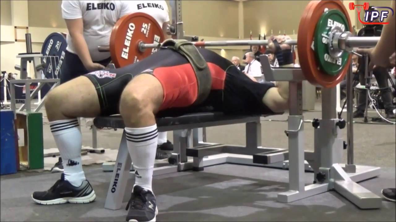 Curtis Wainwright, 2 IPF Raw World Records