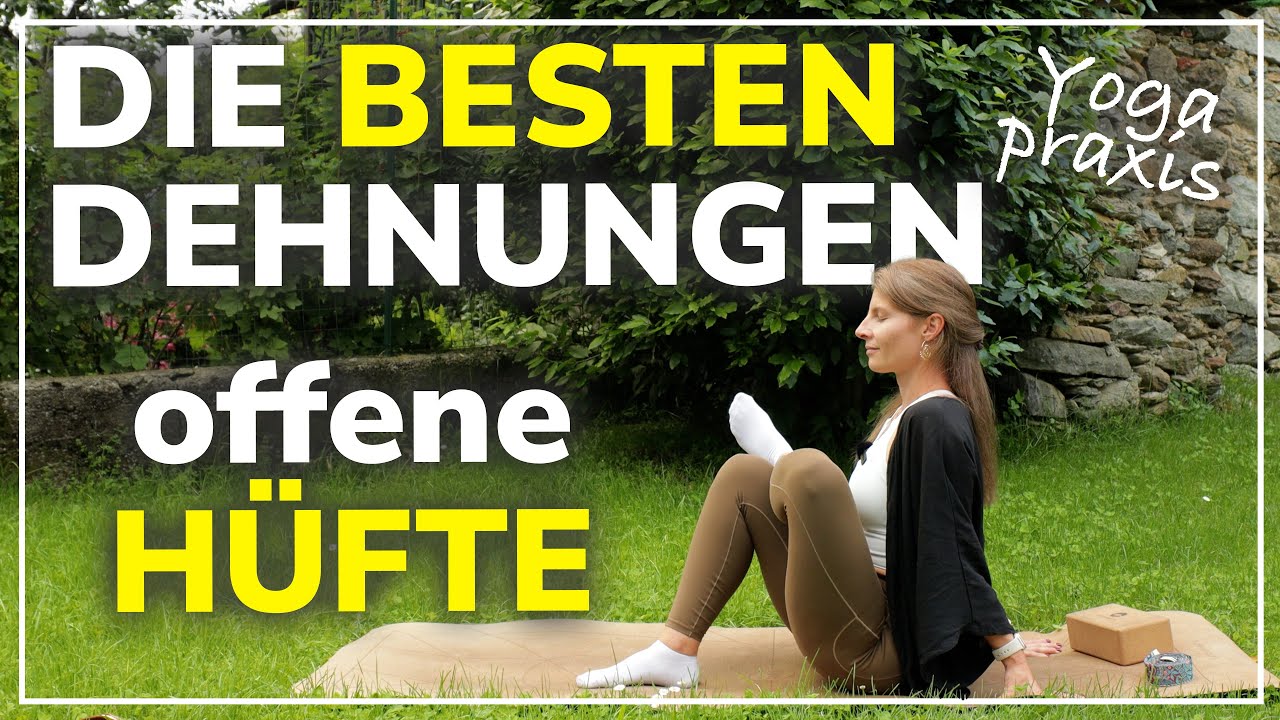 5 BESTEN &Uuml;bungen f&uuml;r deine H&uuml;fte | Praxisvideo Hatha Yoga