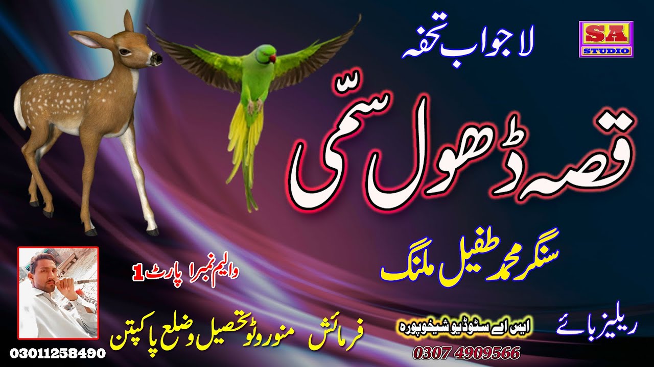 Punjabi Dastan Dhol Sammi  Full Dastan Vol 1 Part1   Full Qisa Dhol Sammi  By Muhammad Tafail Malang