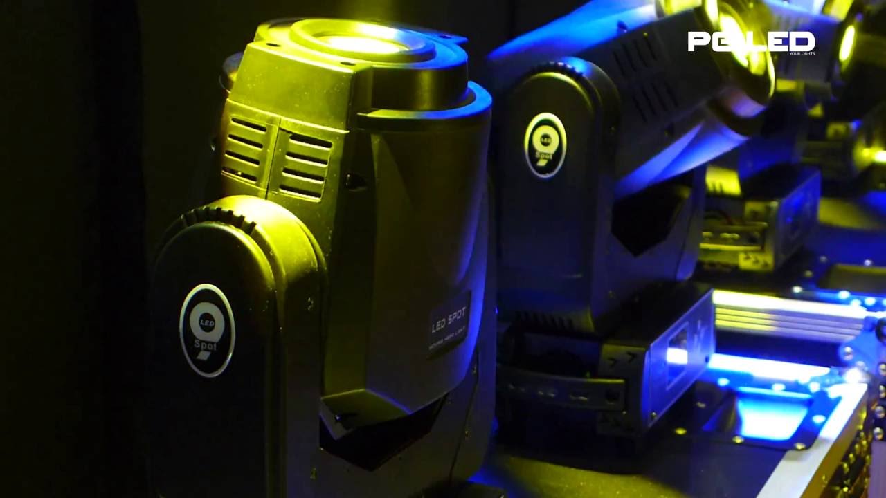 RUCHOMA GŁOWA MOVING HEAD 90W SPOT LED DMX II