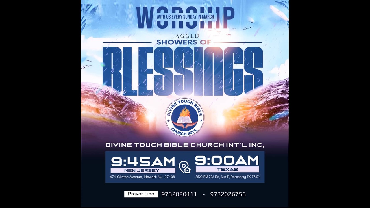 SUNDAY SERVICE | PROVOKING SHOWERS OF BLESSING | 1ST MARCH 2026 |