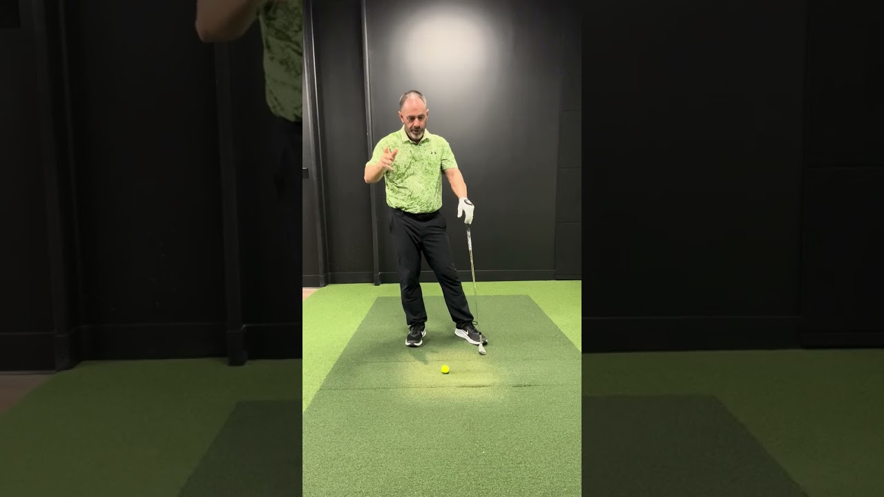 Partial Wedge Play 50-100 Yards #golf #golfinstruction #golftips #shortgame 