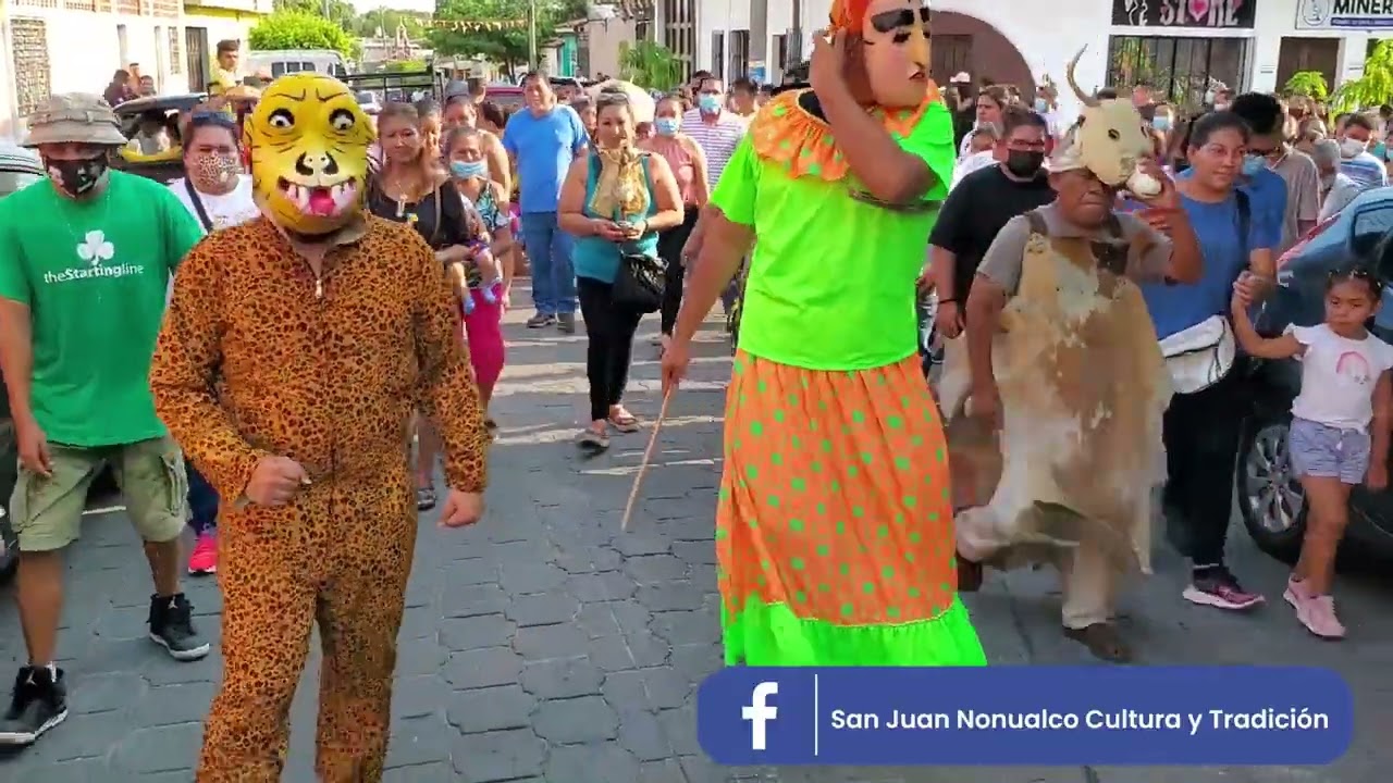 Entradas Señor de Caridad junto a la danza del Tigre y el Venado
