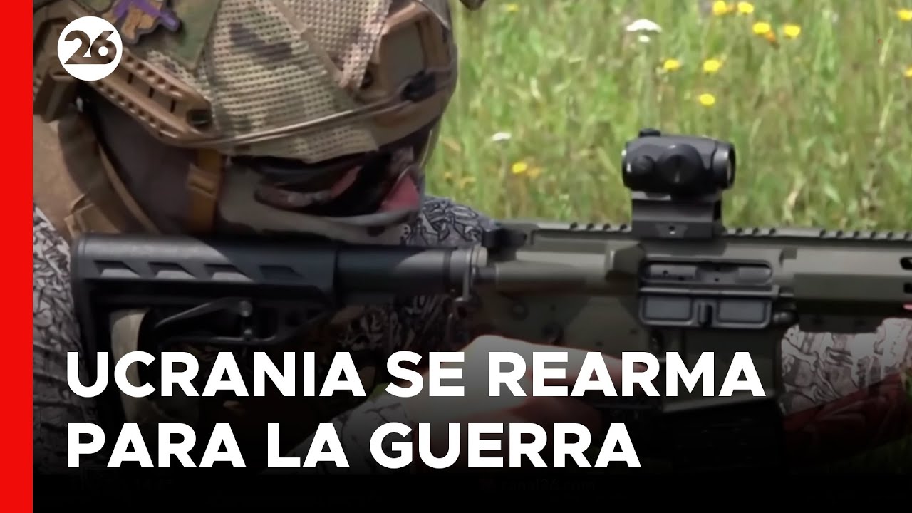 🚨 GUERRA EN UCRANIA | Con un nuevo fusil, Zelenski rearma a sus tropas para enfrentar a Rusia