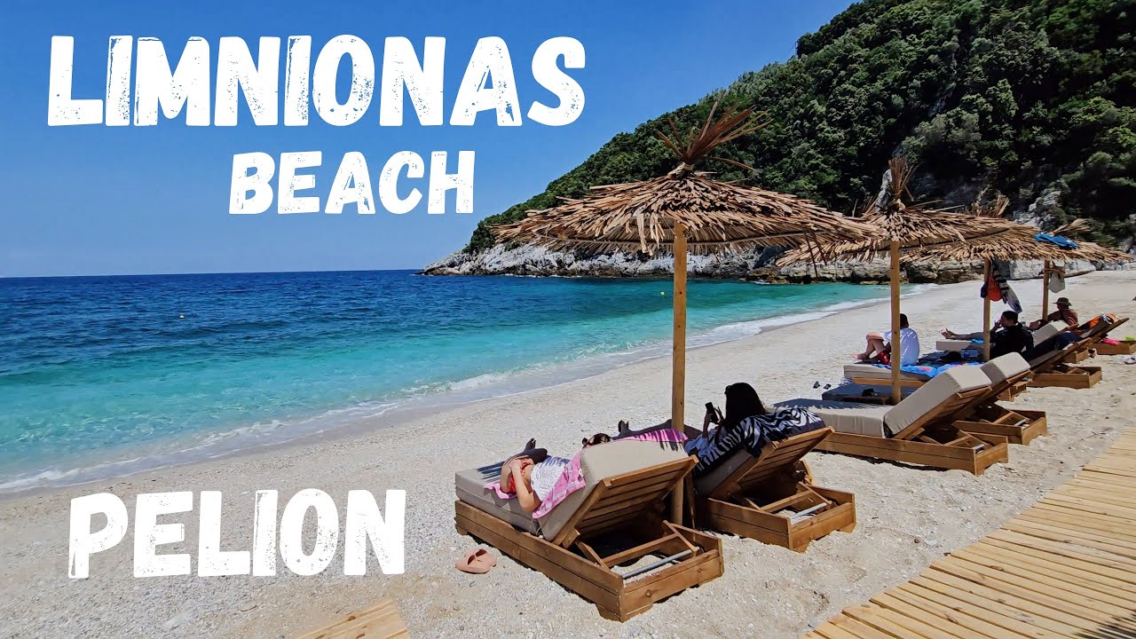 Plaja Limnionas , Pelion, Pilio, Volos, Grecia