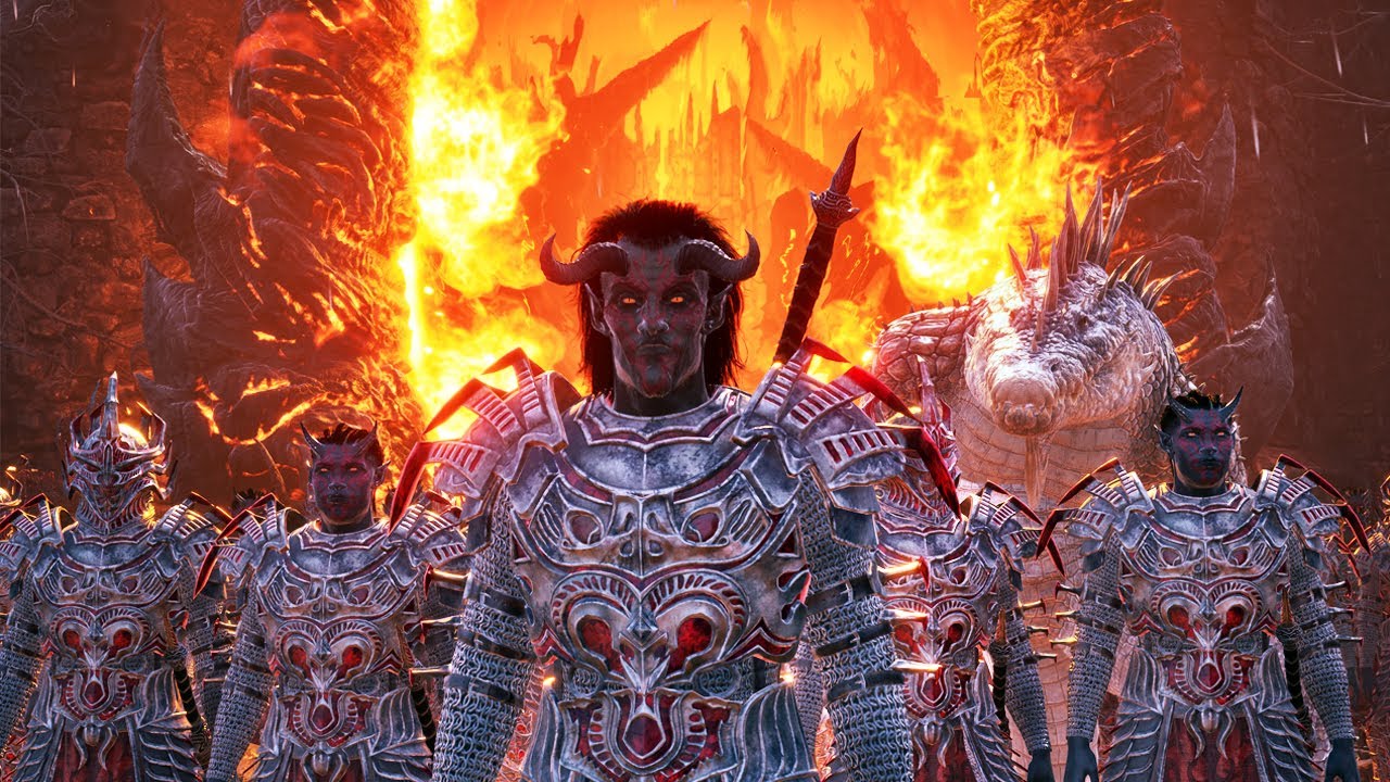 Daedra Army VS Imperial Legion - Oblivion Remastered NPC War
