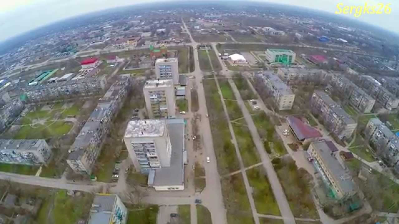 Город Нефтекумск Ролик ковёр вертолет