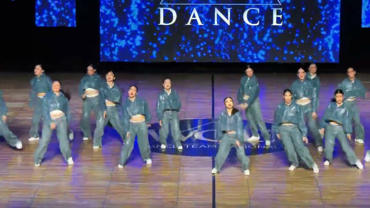 WCE 2025 Dance Team Nationals 1st Place Medium Hip Hop Silver Crescenta Valley