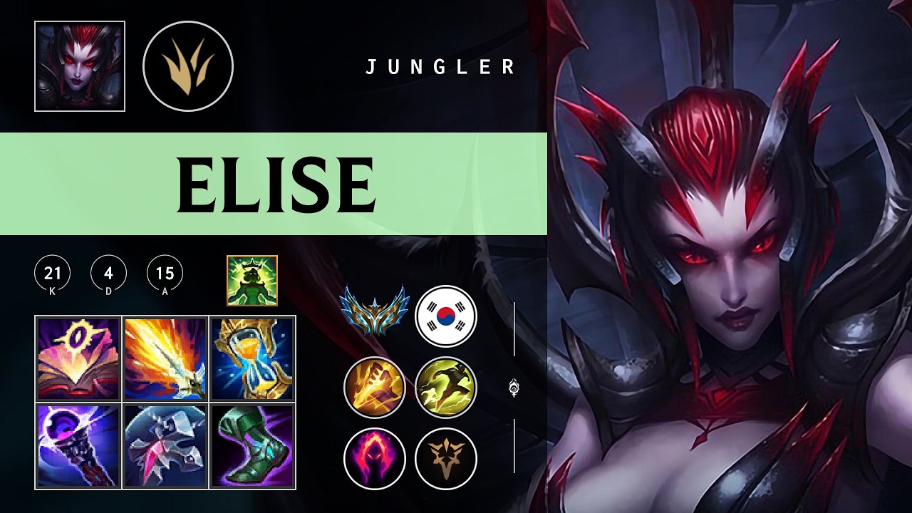 Elise Jungle vs Viego - KR Challenger Patch 26.05