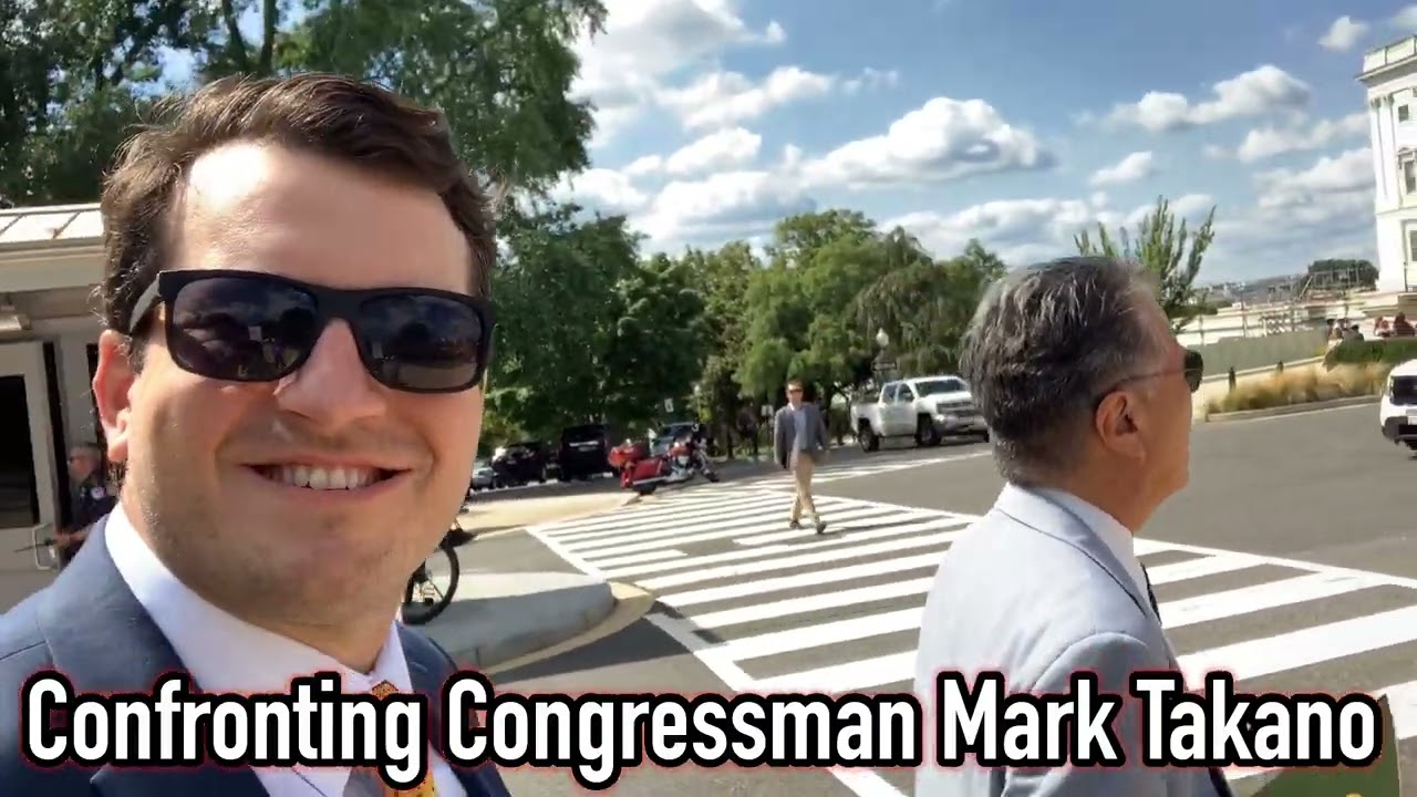 Asking Congressman Mark Takano about Hunter Biden and the state of California