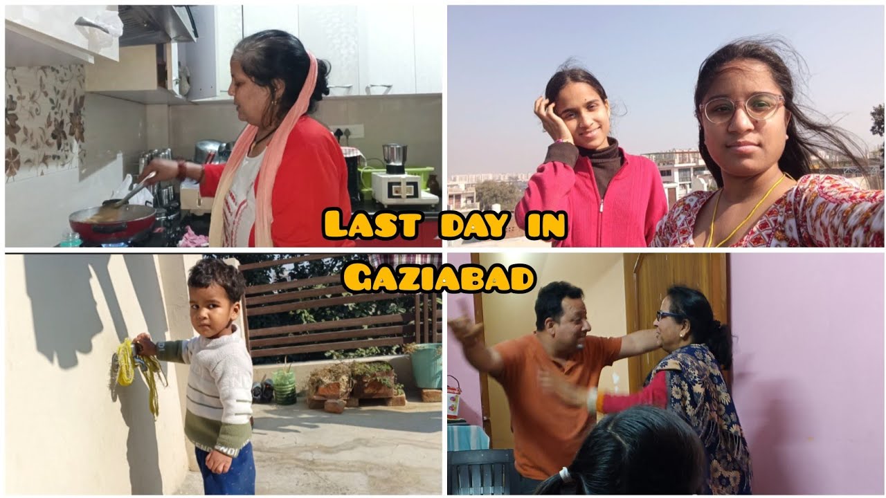 Last Day In Gaziabad My Fast Day nd Ho Gya Chamtkar Didi Anniversary Celebration Day Priyanshi Arya 