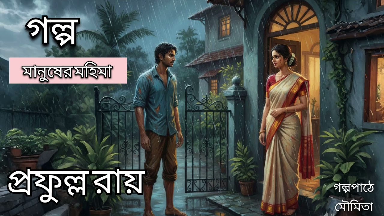 মানুষের মহিমা। প্রফুল্ল রায়।  গল্প। Prafulla Roy #bengaliaudiostory  #banglagolpo 